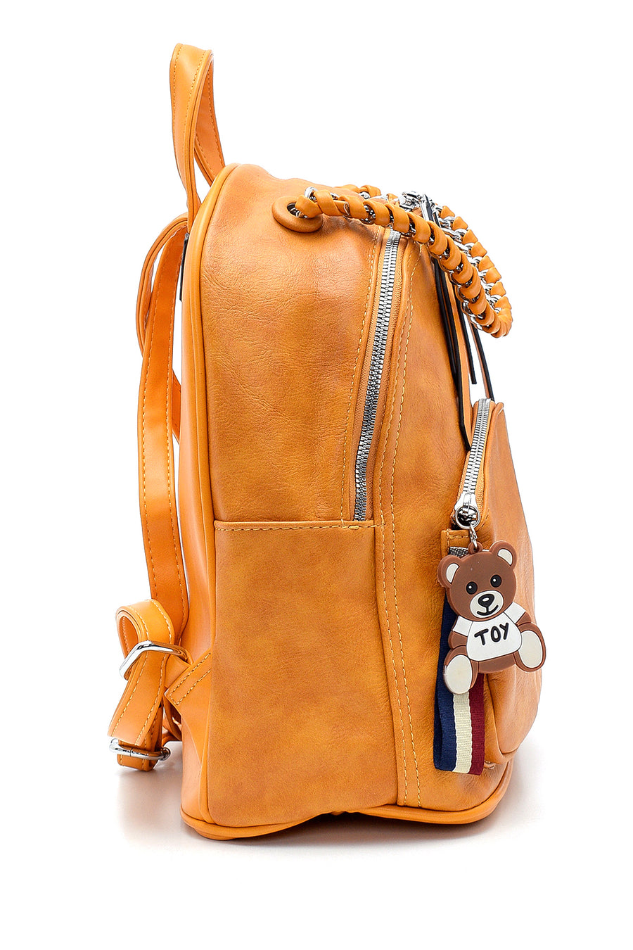 Women's Accessory Detailed Backpack