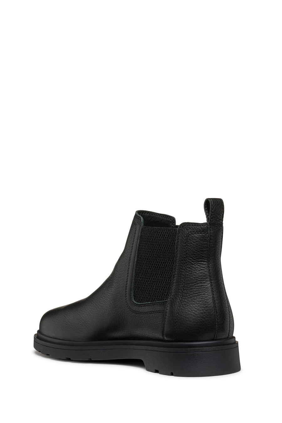 Geox Men's Black Spherica Ec1 Leather Chelsea Boots