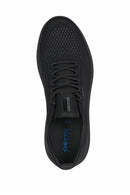 Geox Erkek Siyah Spherica Bağcıklı Sneaker | Derimod