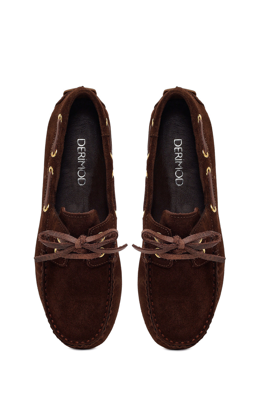 Woman Brown Suede Loafer