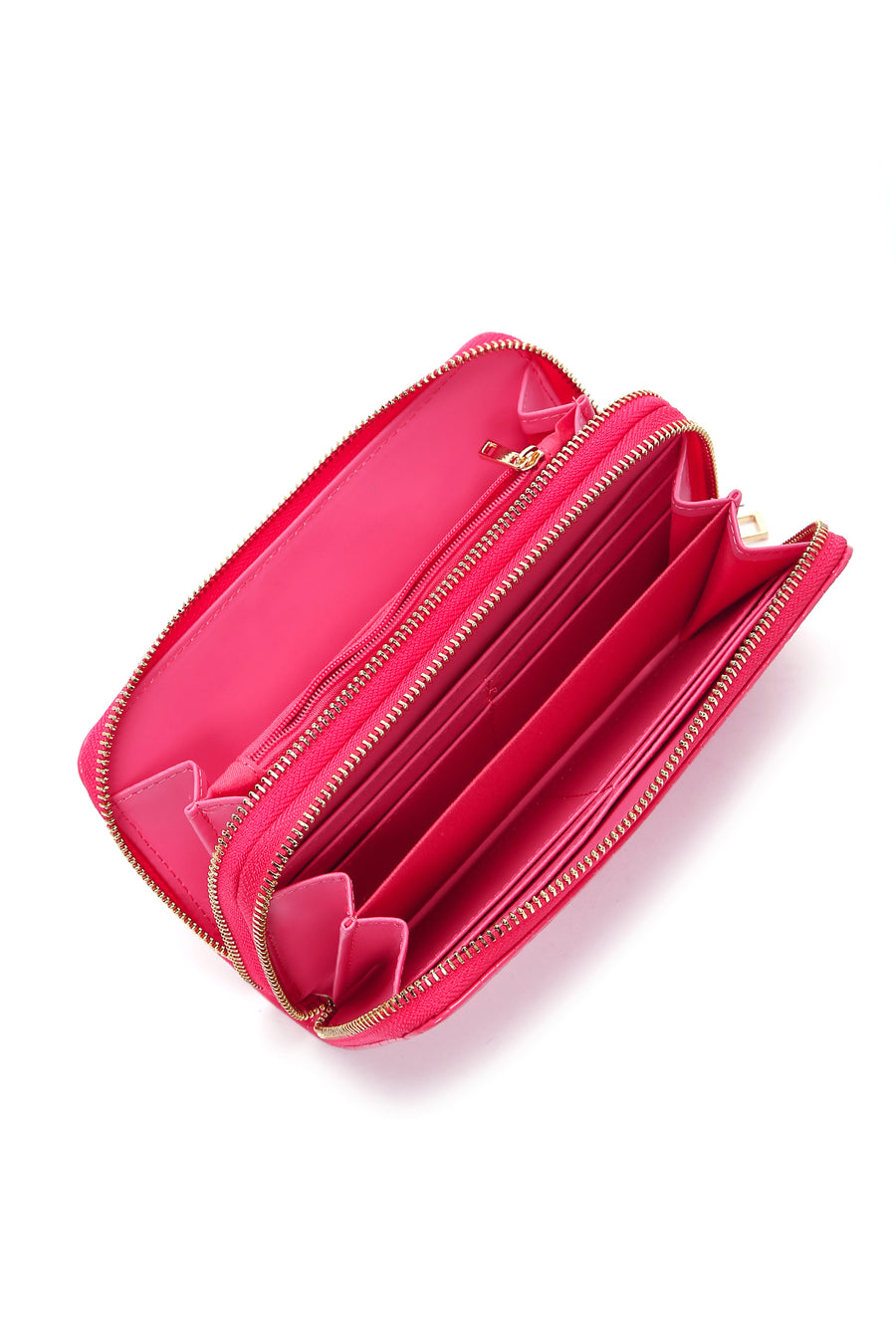 Women's Pink Crocodile Wallet