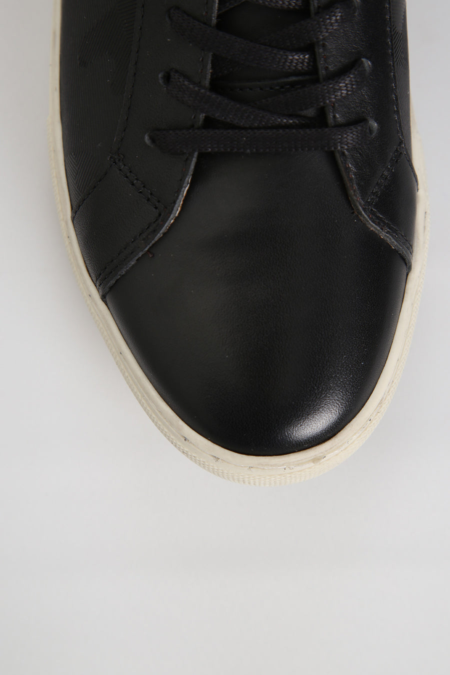 Camouflage Pattern Men's Leather Sneaker