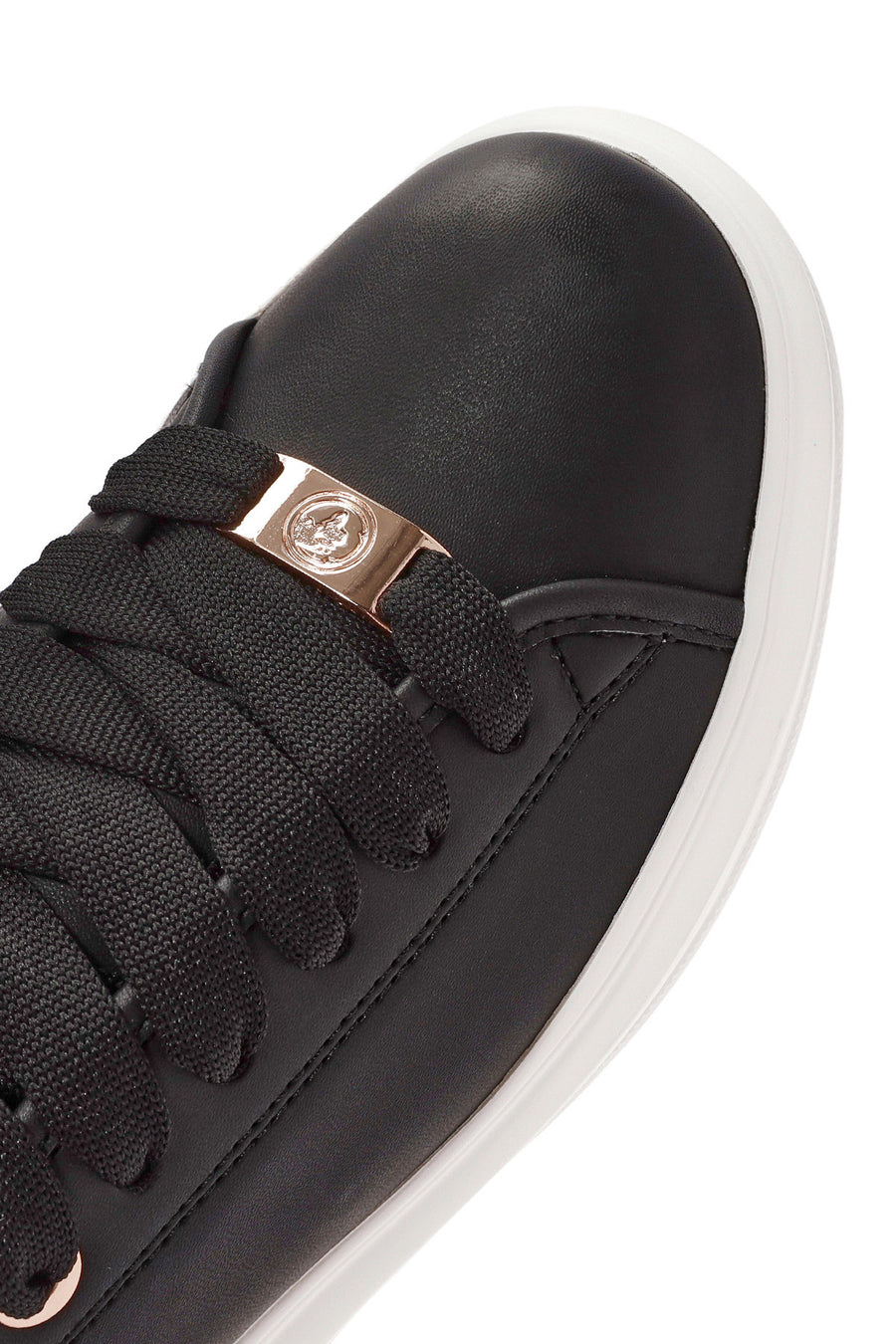ACBC x Derimod Kadın Siyah Bağcıklı Kalın Tabanlı Sneaker