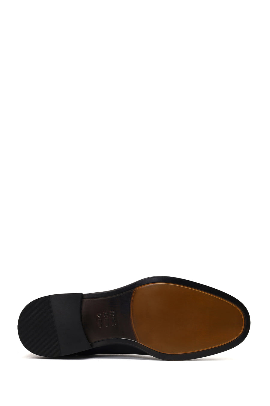 Men's Black Lace-Up Leather Classic Shoe