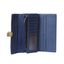 Kadın Lacivert Suni Deri Cüzdan | Derimod