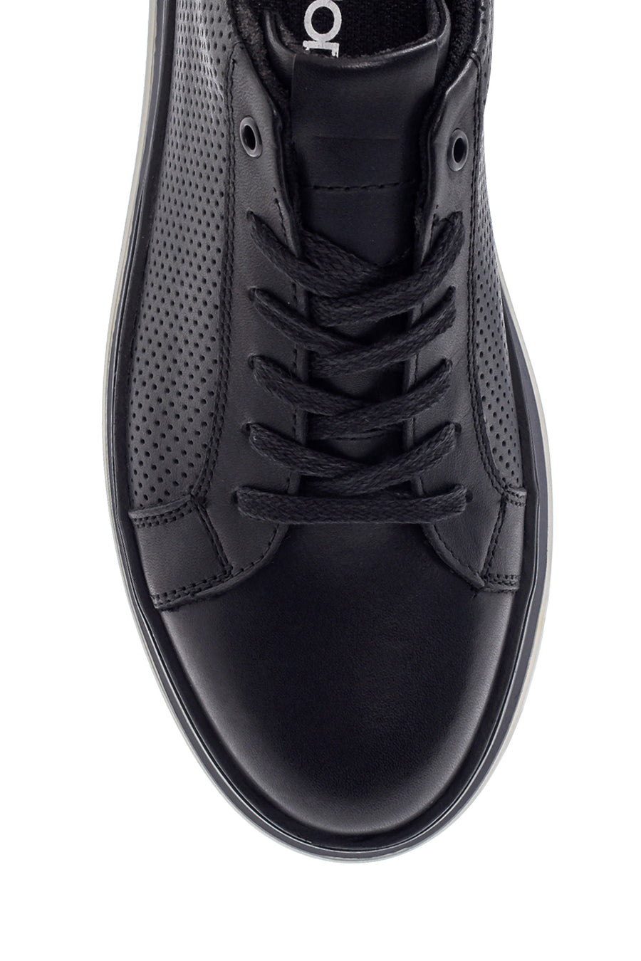 Men's Leather Perforated Sneaker