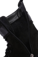 Men's Black Nubuck Leather Casual Boots | Derimod