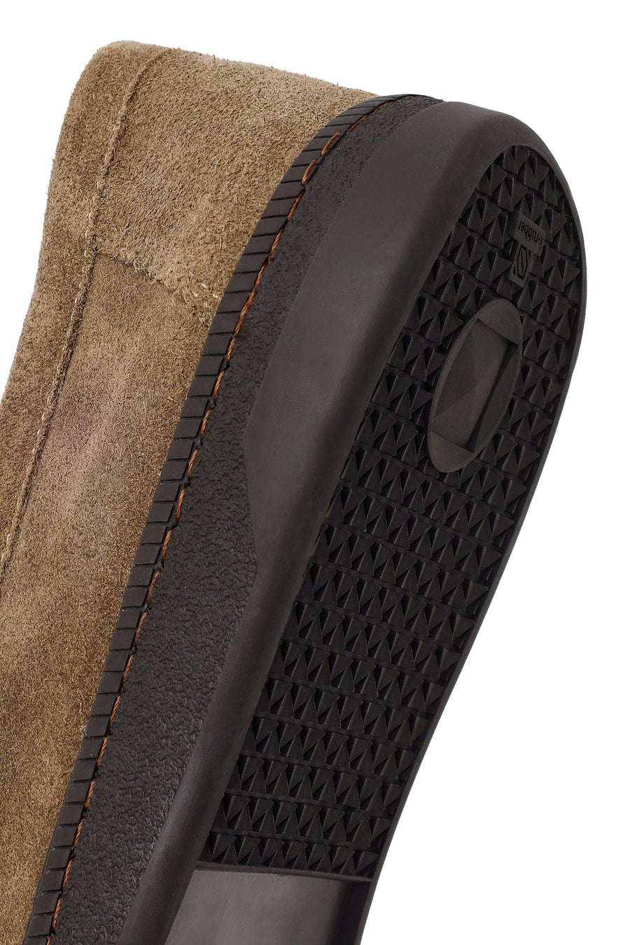 Male Tan Tasselled Suede Casual Loafer