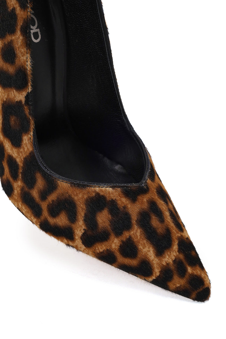 Woman Leopard High Thin-Heeled Leather Stiletto