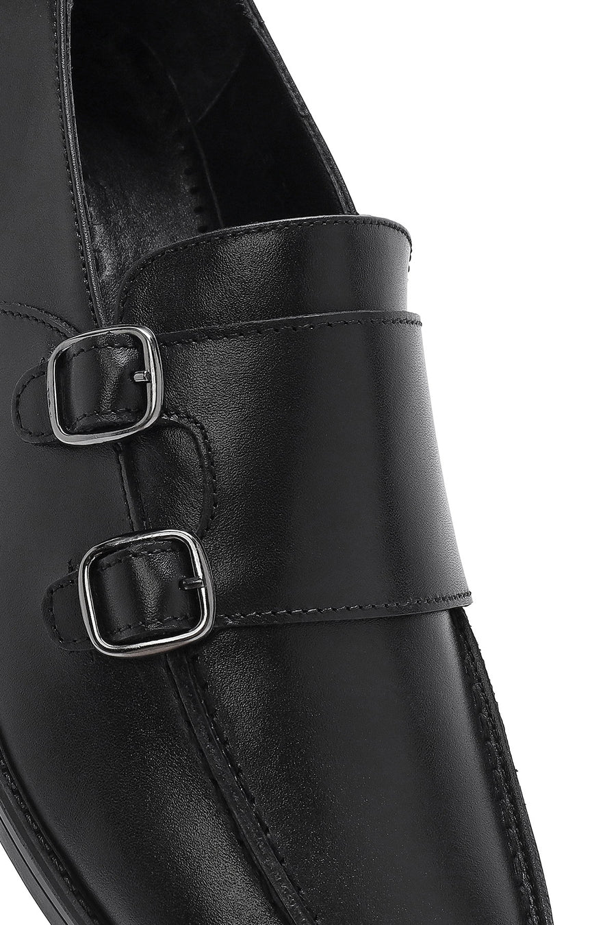 Men's Black Leather Classic Shoes