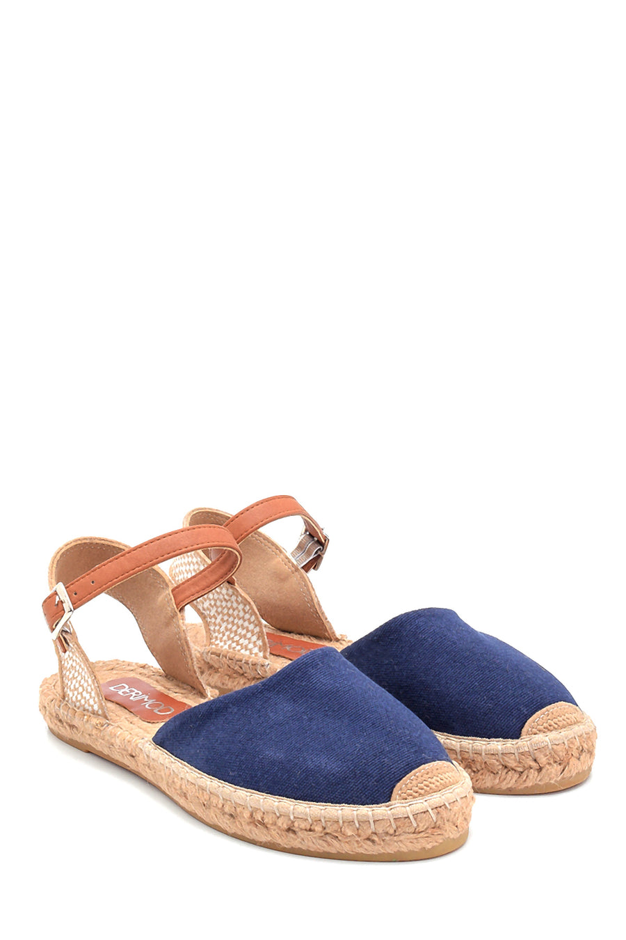 Kadın Kumaş Detaylı Espadril