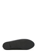 Kadın Siyah Deri Maskülen Loafer | Derimod