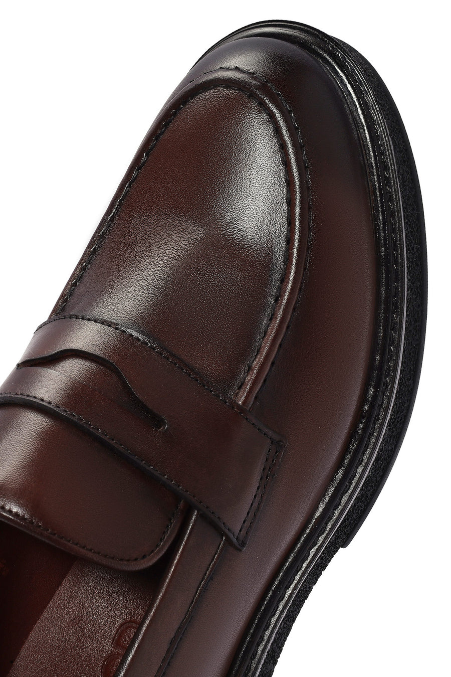 
Men's Brown Leather Casual Loafer
