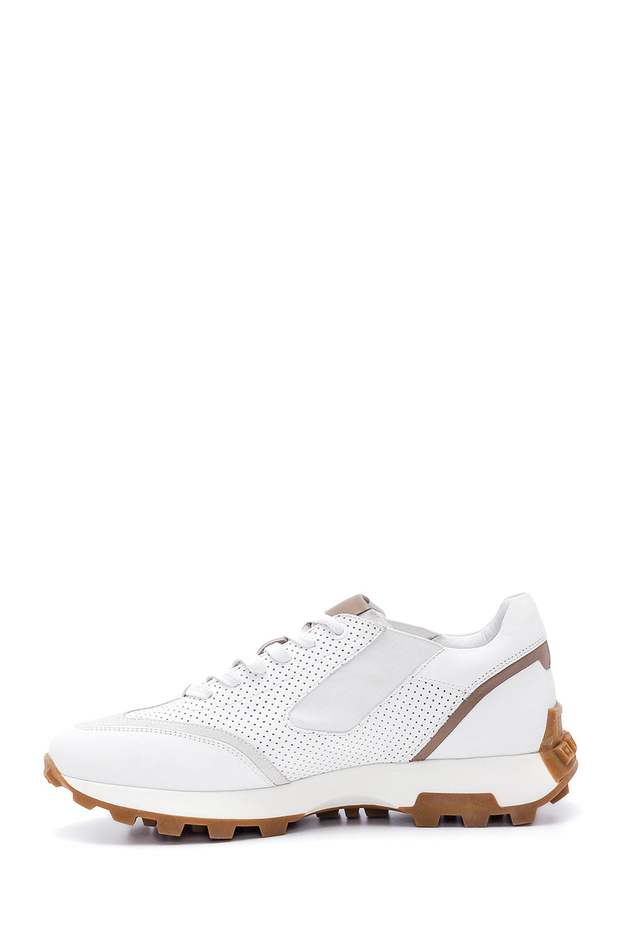 Men's Leather Patterned Sneaker