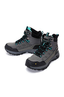 Caterpillar Women's Gray Leather Waterproof Outdoor Boots | Derimod