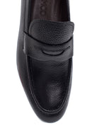 Erkek Siyah Deri Klasik Loafer | Derimod