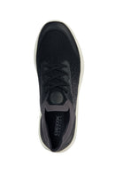 Geox Erkek Siyah Spherica Bağcıklı Kalın Tabanlı Sneaker | Derimod
