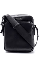 Men's Black Messenger Bag | Derimod