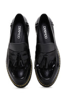 Women's Black Patent Leather Shoes | Derimod