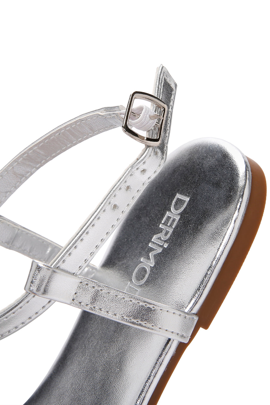 Women's Silver Stone Flip-Flop Sandals