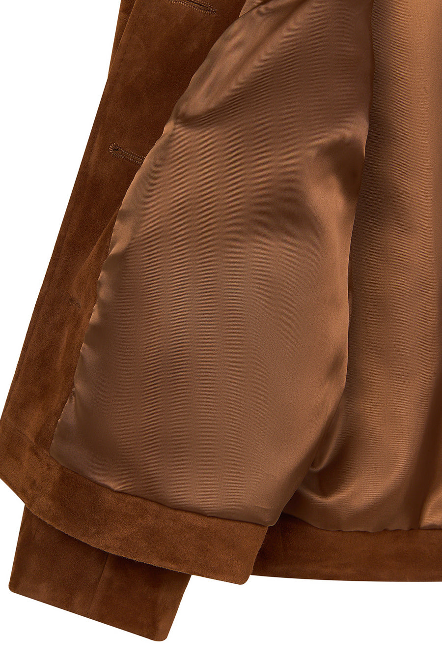 Melanie Woman Whisky Nubuck Leather Blazer Jacket