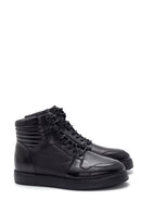 Men's Leather High Top Sneaker | Derimod