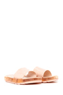 Women's Pink Jelly Slippers | Derimod