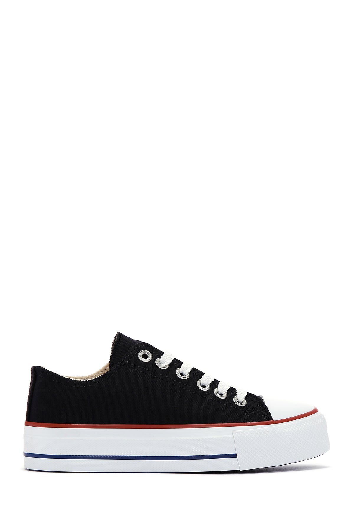 Kadın Siyah Kumaş Sneaker 23SFE26656F | Derimod