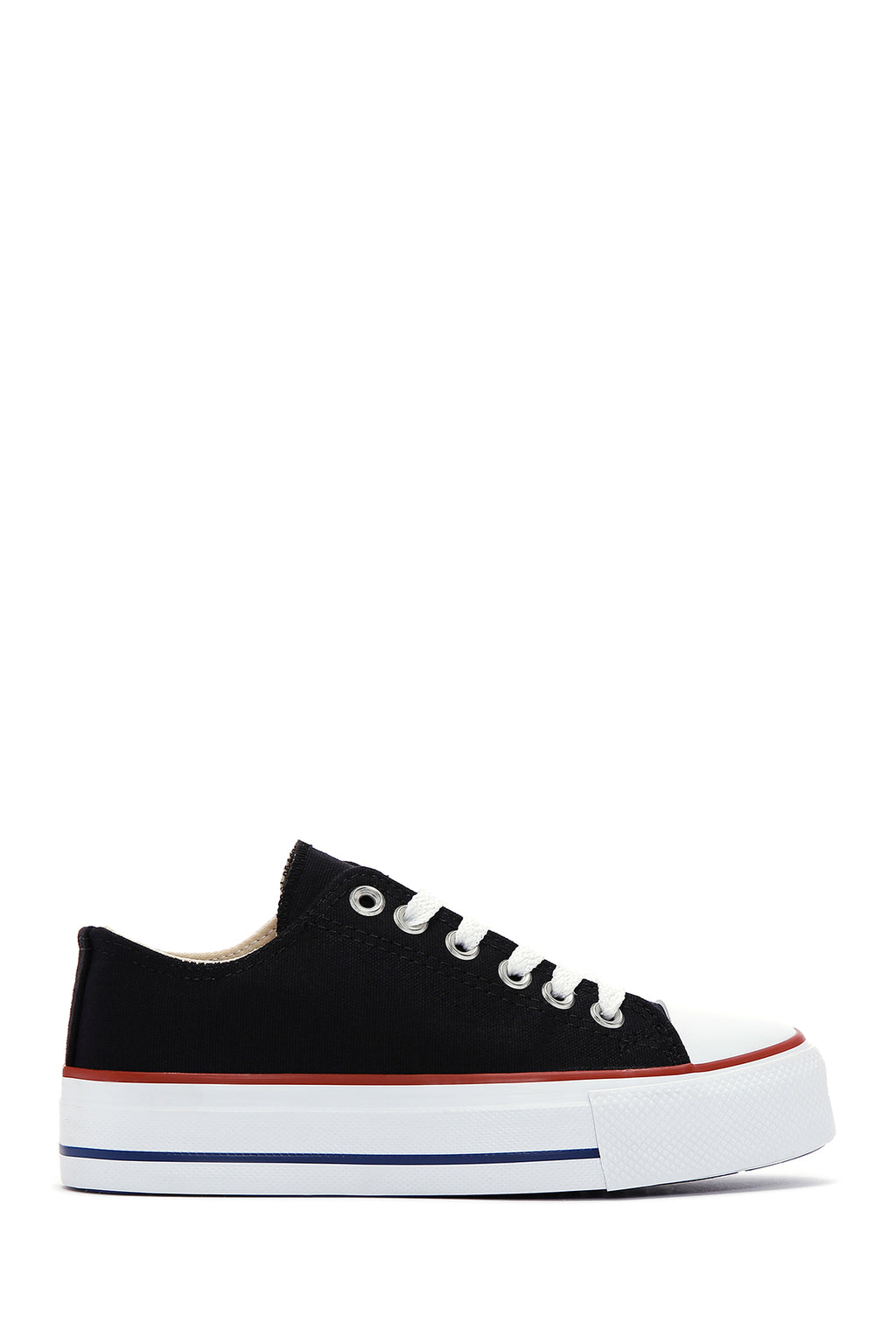 Kadın Siyah Kumaş Sneaker