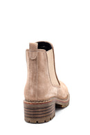 Women's Leather Suede Chelsea Boots | Derimod