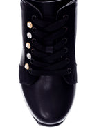 Women's High-Sole Sneaker | Derimod