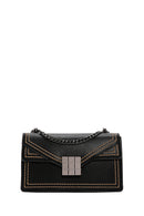 Women's Black Long Strap Crossbody Bag | Derimod