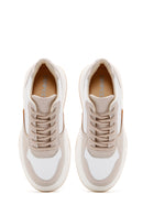 Women's Beige Thick Soled Sneaker | Derimod