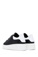 Women's Black Thick Soled Sneaker | Derimod