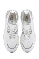 Women's White Thick Soled Sneaker | Derimod