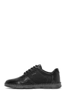 Men's Black Lace-up Leather Comfort Shoes | Derimod