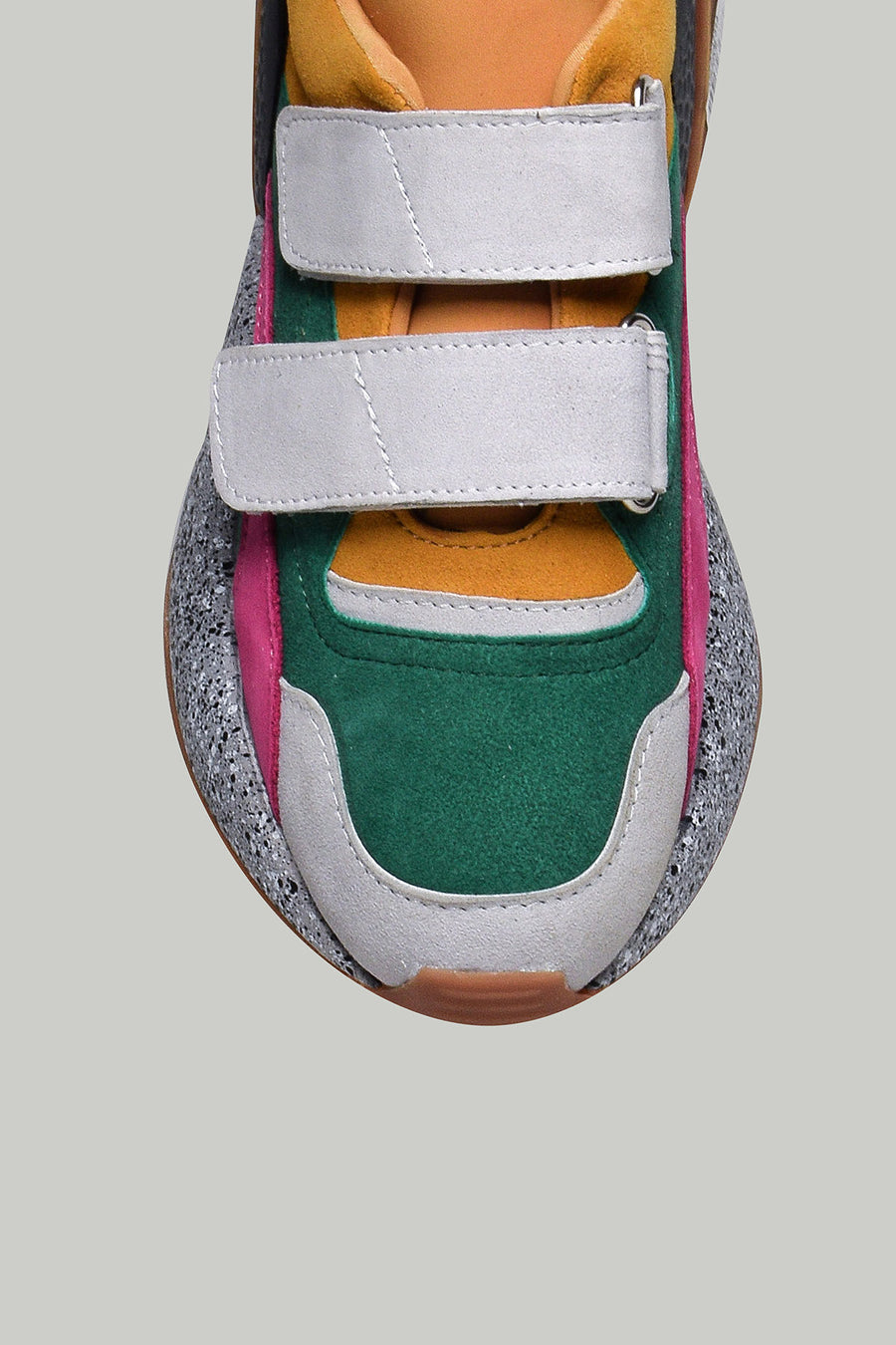 Colorful Women's Leather Sports Shoes