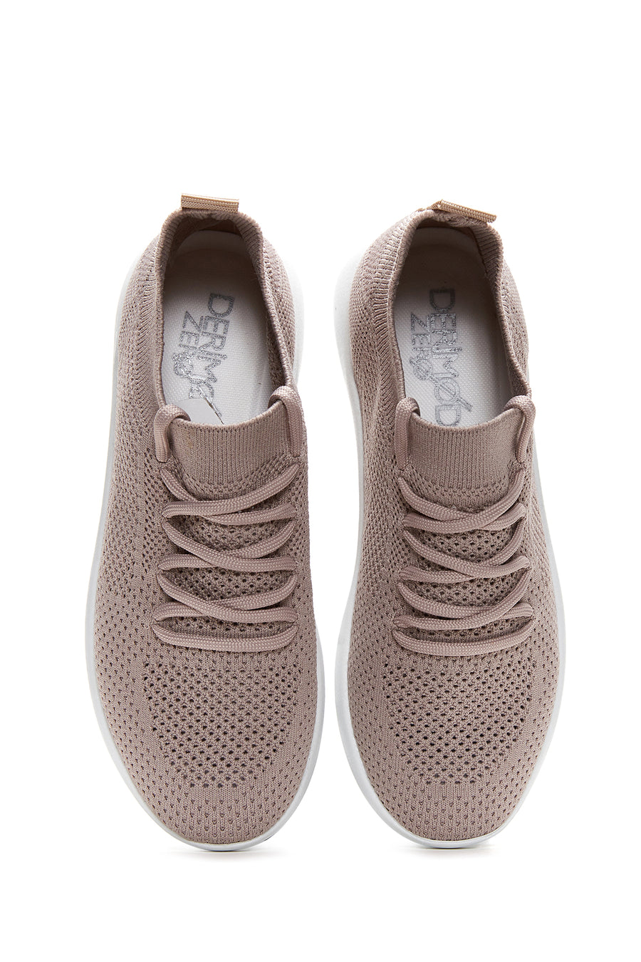 Kadın Pudra Kumaş Sneaker