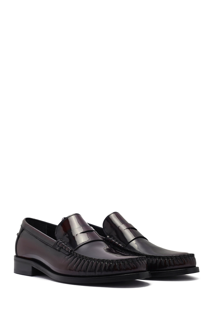 Men's Burgundy Leather Classic Loafer