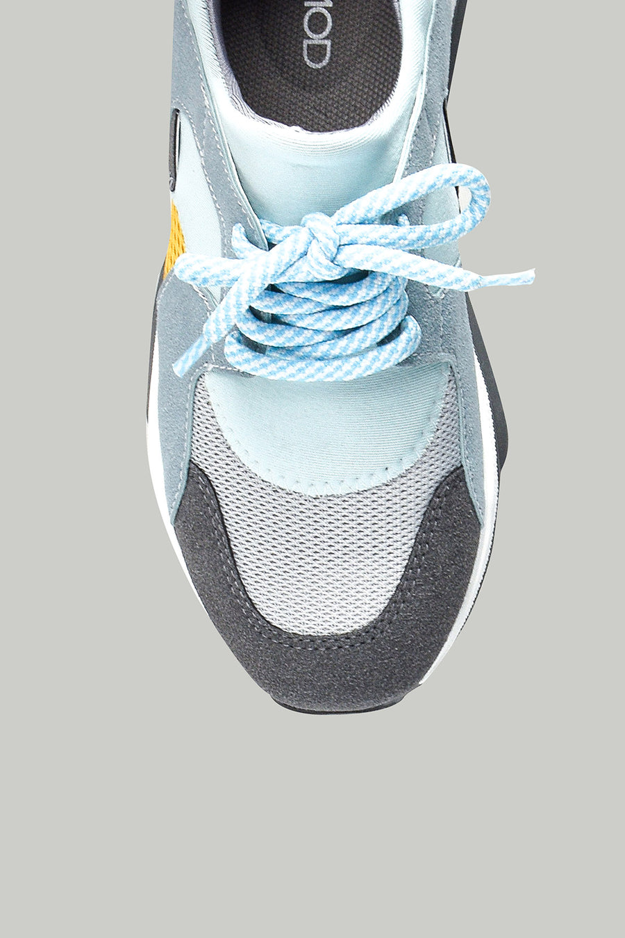 Yüksek Tabanlı Renkli Kadın Deri Sneaker