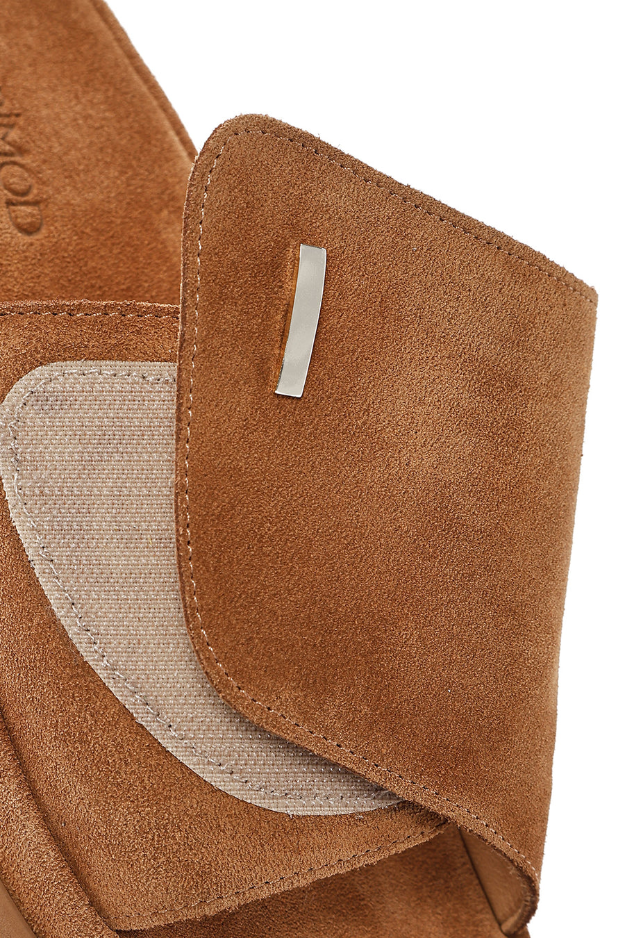 Women's Mink Thick Soled Suede Leather Slippers
