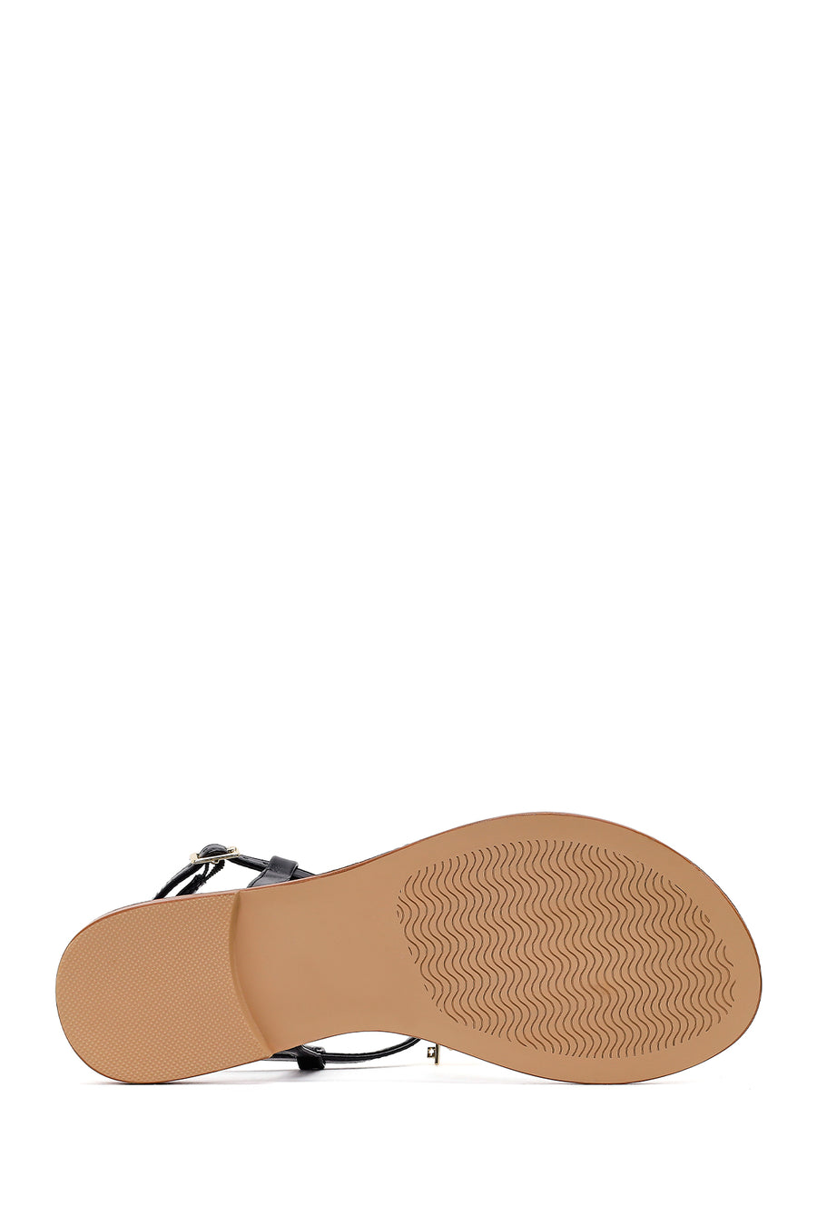 Woman Black Accessory-Embellished Toe-Post Sandals