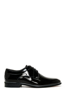 Erkek Siyah Bağcıklı Rugan Deri Klasik Ayakkabı | Derimod