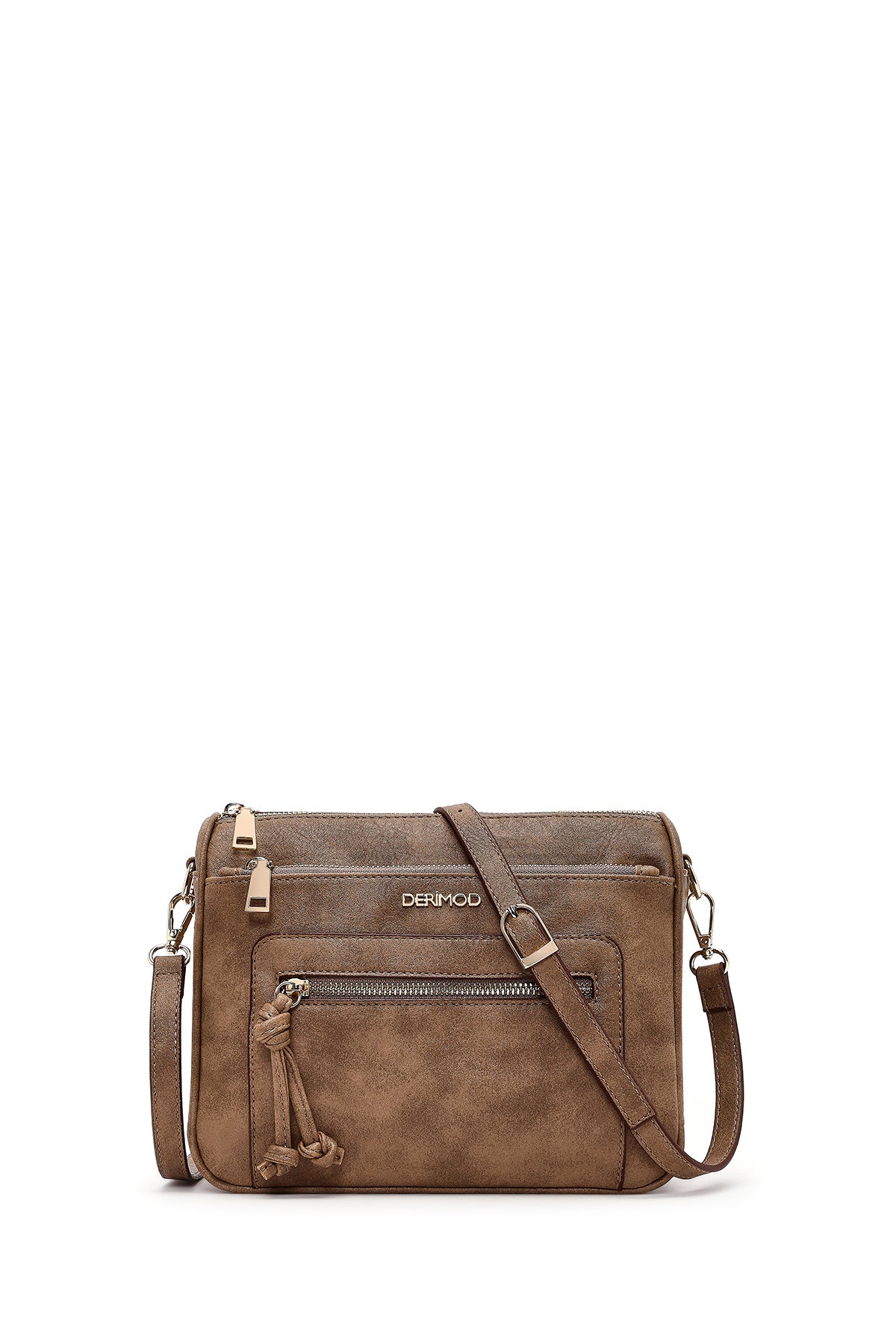 Woman Mink Crossbody Bag AB520003SV | Derimod