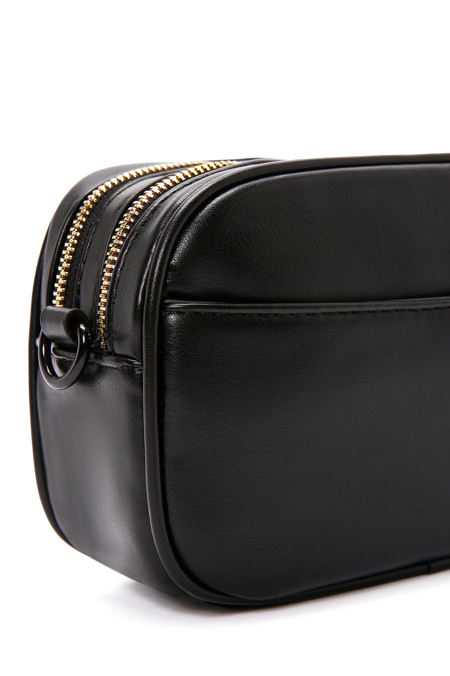 Women's Black Long Strap Crossbody Bag