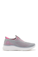 Women's Gray Thick Fabric Sneaker | Derimod