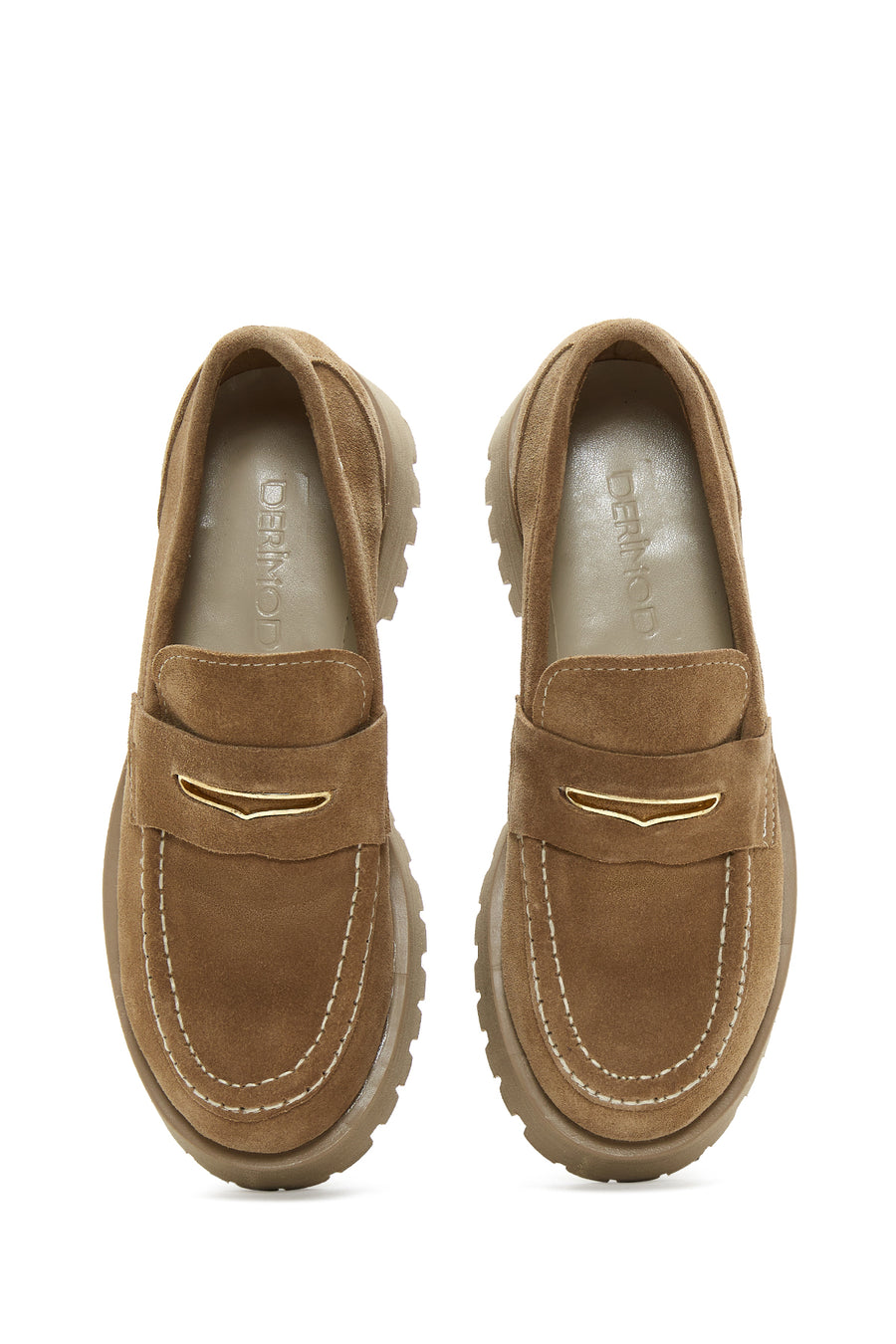 Kadın Süet Deri Loafer