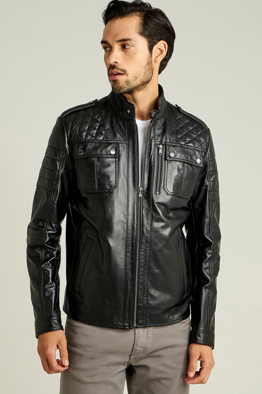 Turner Men's Leather Jacket