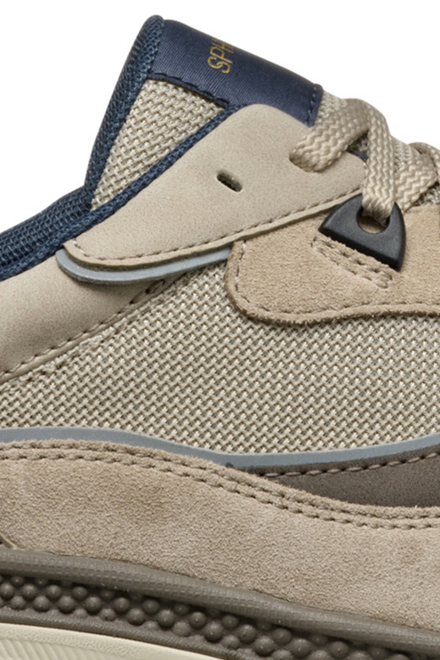 Geox Erkek Bej U Spherica Actif X1 A - Mes Su Bağcıklı Sneaker