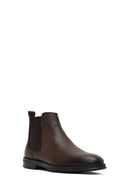 Men's Brown Leather Chelsea Boot | Derimod